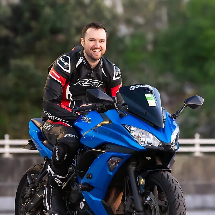 Ross On A Bike