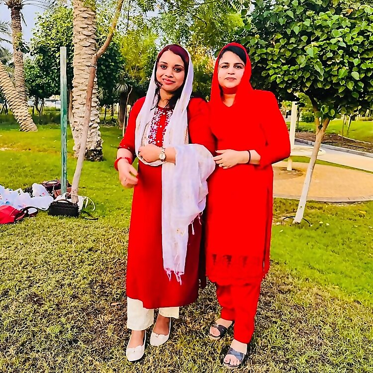 Saji and Sharmi