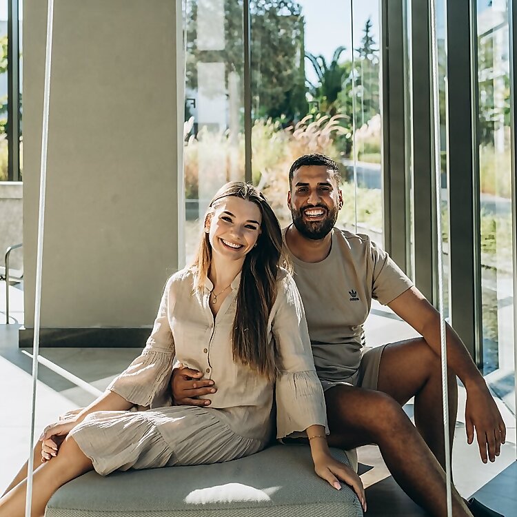 Manja Schonfeld and Faiez Bischo