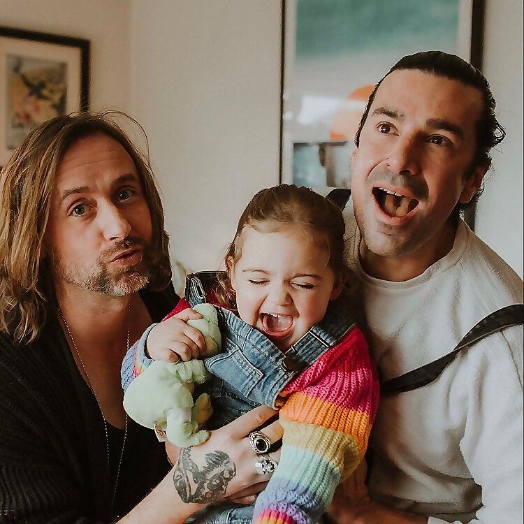 Two Men and a Lady