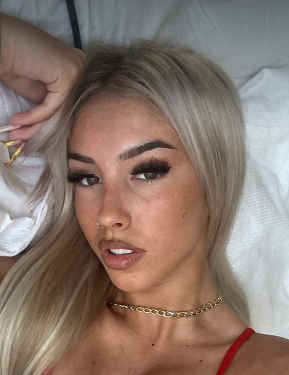 Little blonde tease
